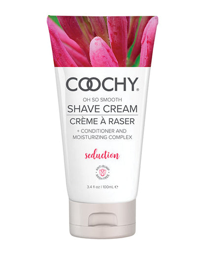 COOCHY Seduction Shave Cream - 3.4 oz Honeysuckle/Citrus