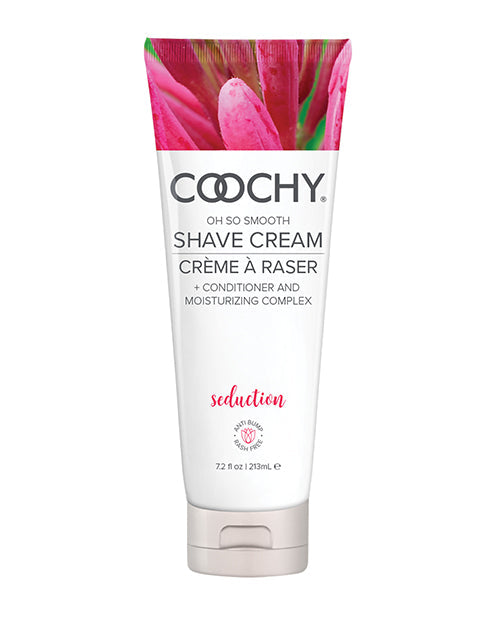 COOCHY Seduction Shave Cream - 7.2 oz Honeysuckle/Citrus