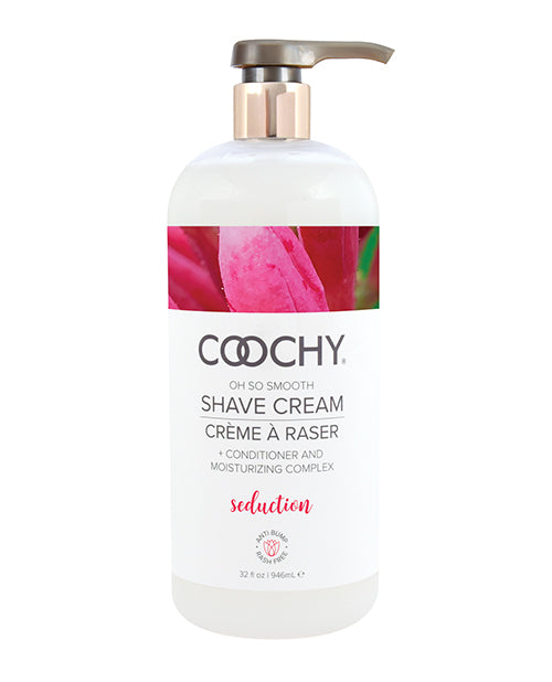 COOCHY Seduction Shave Cream - 12.5 oz Honeysuckle/Citrus