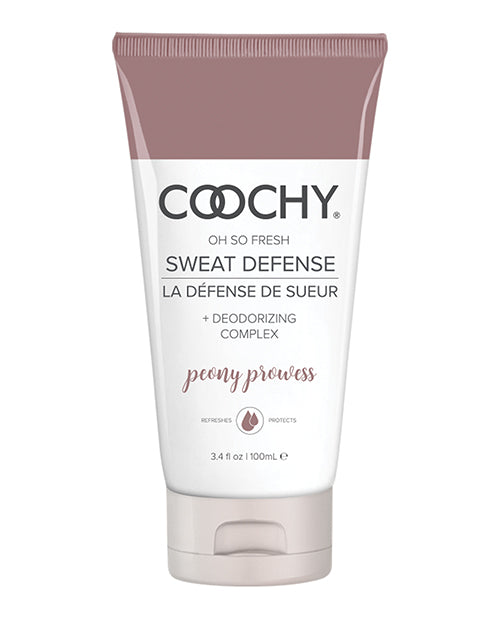 COOCHY Sweat Defense Protection Lotion - 3.4 oz Peony Prowess