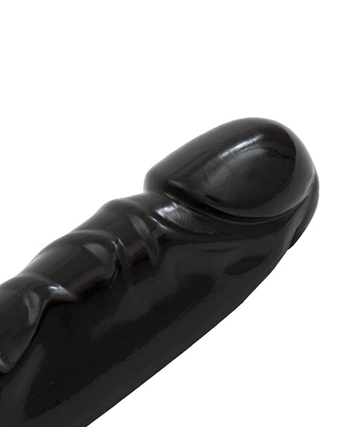 Doc Johnson 12" Big Black Dildo | Jr Double Header Realistic Dildo | Flexible Giant Dildo