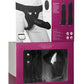 Body Extensions Be Naughty Vibrating 4 Piece Strap On Set - Black