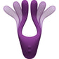 Tryst V2 Bendable Multi Zone Massager w/Remote - Purple