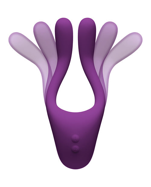 Tryst V2 Bendable Multi Zone Massager w/Remote - Purple