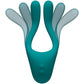 Tryst V2 Bendable Multi Zone Massager w/Remote - Teal