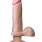 Removable Vibrating Dildo | 6" Big Dildo | Realistic Dildo | Flesh Suction Cup Dildo