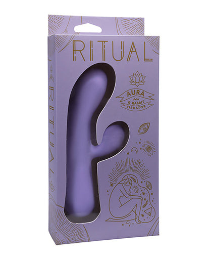 RITUAL G Spot Vibrator | Aura Rechargeable Rabbit Vibrator | Silicone Lilac Clit Vibrator | Best Vibrator for Women