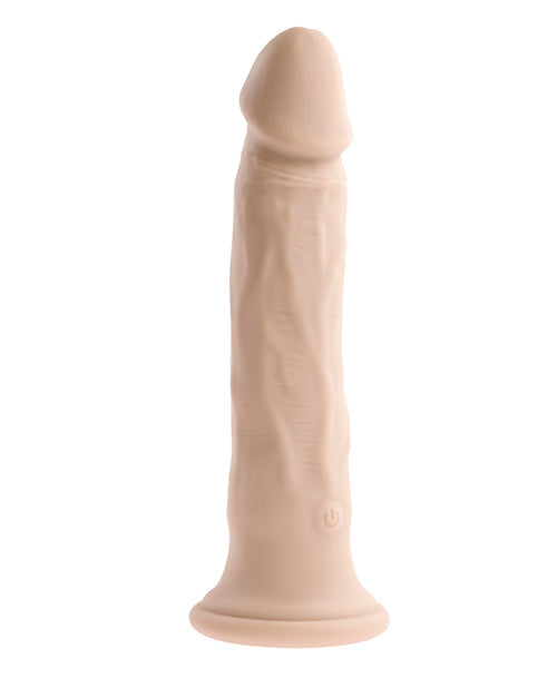 Evolved Twirl Jam Realistic Dildo | Ivory Suction Cup Dildo | Rotating Vibrating Dildo