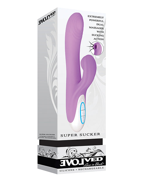 Evolved Clit Sucking Vibrator | Super Sucker G Spot Vibrator | Dual Stim Pink Thumping | Best Vibrator for Women