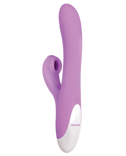 Evolved Clit Sucking Vibrator | Super Sucker G Spot Vibrator | Dual Stim Pink Thumping | Best Vibrator for Women