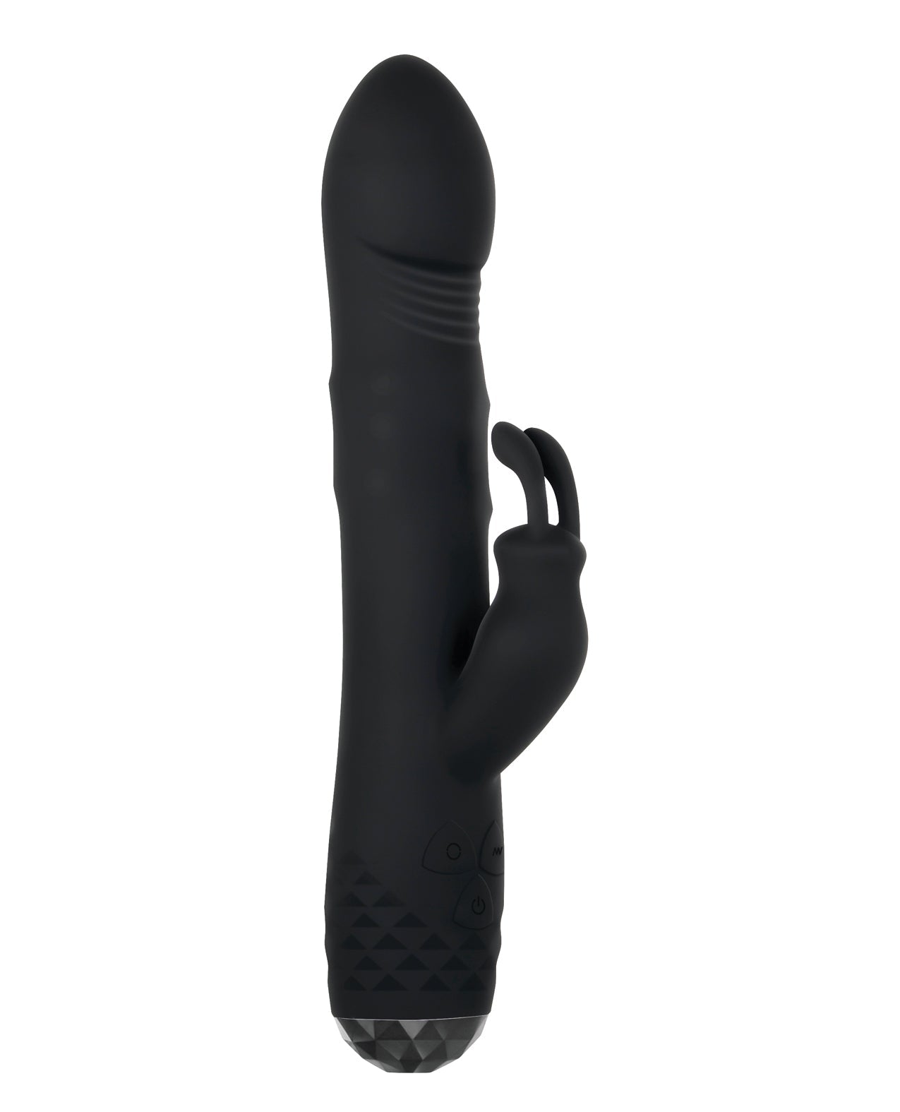 Evolved Rabbit Vibrator | Bodacious Bunny G Spot Vibrator | Rotating Black Clit Vibrator | Best Vibrator for Women