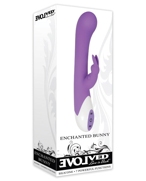 Evolved Rabbit Vibrator | Enchanted Bunny G Spot Vibrator | Purple Clit Vibrator | Best Vibrator for Women