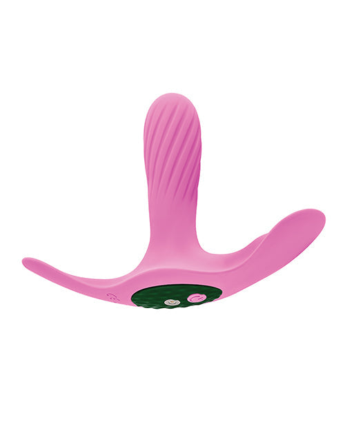 Femme Funn Remote Control Vibrator | Ossia Wearable Pink Vibrator | 10-Mode Bullet Vibrator | Best Vibrator for Women