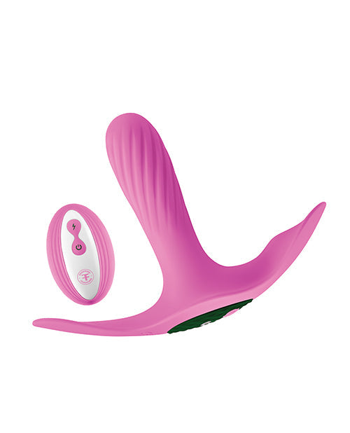 Femme Funn Remote Control Vibrator | Ossia Wearable Pink Vibrator | 10-Mode Bullet Vibrator | Best Vibrator for Women