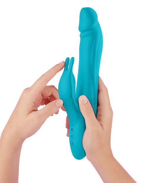 Femme Funn G Spot Vibrator | Booster Rabbit Vibrator | XL Turquoise Clit Vibrator | Best Vibrator for Women