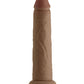 Shaft Model J Liquid Silicone 8.5" Dong - Oak