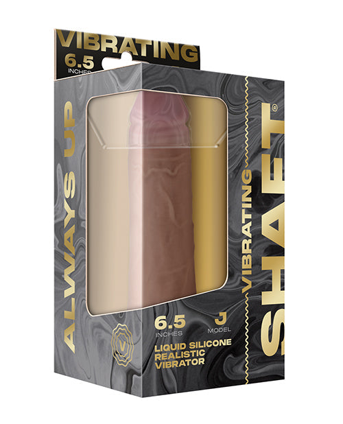 Shaft Flexskin Realistic Dildo | Liquid Silicone Dildo | 6.5" Big Dildo | Pine Vibrating Dildo