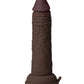 Shaft Flexskin Suction Cup Dildo | Silicone Dildo | 6.5" Big Dildo | Vibrating Dildo Mahogany