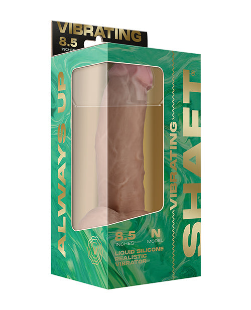 Shaft Flexskin Realistic Dildo | Pine Silicone Dildo | 8.5" Big Dildo | Vibrating Dildo with Balls