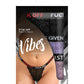 Vibes Fuck 3 Pack Thongs Assorted Colors O/S