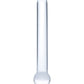 Glas 7" Big Dildo | Straight Glass Dildo | Clear Realistic Dildo | Girthy Large Dildo