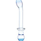 Glas 9.5" Big Dildo | Double Dildo Play | Dual Ended Glass Dildo | Clear Anal Dildo