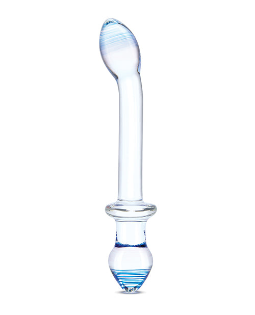 Glas 9.5" Big Dildo | Double Dildo Play | Dual Ended Glass Dildo | Clear Anal Dildo