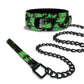 Stoner Vibes Glow in the Dark Collar & Leash