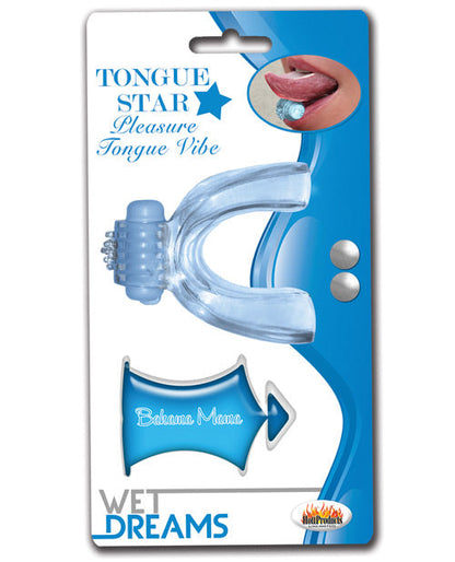 Wet Dreams Tongue Star Vibe - Blue