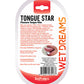 Wet Dreams Tongue Star Vibe -  Clear