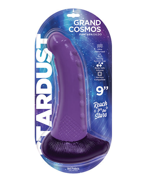 Stardust Grand Cosmos Realistic Dildo | Smooth 7" Big Dildo | Purple Suction Cup Dildo