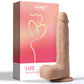 Luis App Controlled Vibrator | Ivory Realistic Dildo | 8.5" Big Dildo | Thrusting Dildo | Vibrating Dildo