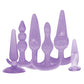 Try-Curious Anal Plug Kit - Purple