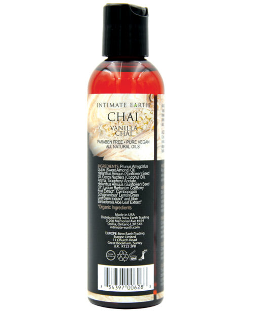 Intimate Earth Chai Massage Oil - 120 ml Vanilla & Chai