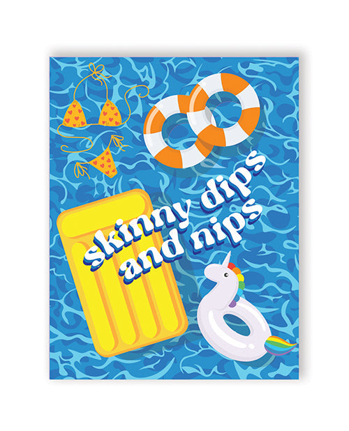 Nips And Dips Greeting Card