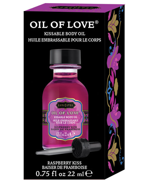 Kama Sutra Oil of Love - .75 oz Raspberry Kiss