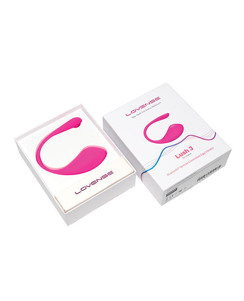 Lovense Lush 3.0 Sound Activated Camming Vibrator - Pink