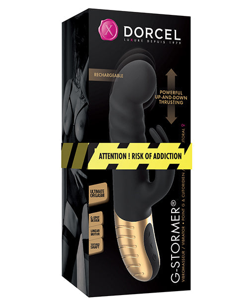 Dorcel Clit Vibrator | G-Stormer G Spot Vibrator | Thrusting Vibrator | Black Gold Rabbit Vibrator | Best Vibrator for Women