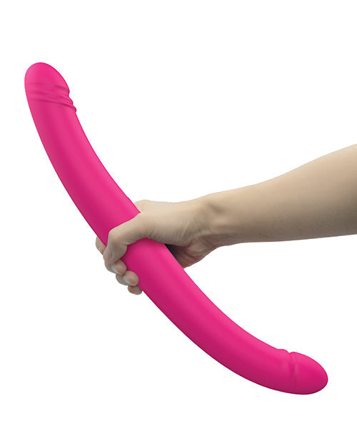 Dorcel Orgasmic Double Dildo Do | 16.5" Big Dildo | Thrusting Giant Dildo | Pink Dildo