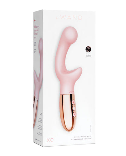 Le Wand Vibrator | XO Double Motor Wave G Spot Vibrator | Rechargeable Clit Vibrator | Rose Gold