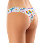 Mememe Pride Love Is Printed Thong XL