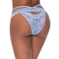 Ooh La Lace Peek-A-Boo Cheeky Panty Periwinkle L/XL