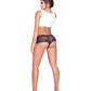 Lace Boyshort Black LG