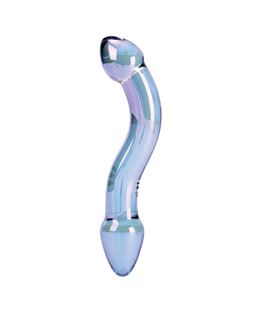 Nobu Galaxy Realistic Dildo | Dual Curve Glass Dildo | Blue Realistic Dildo | Large Dildo