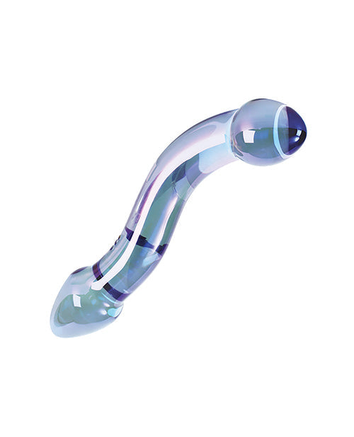 Nobu Galaxy Realistic Dildo | Dual Curve Glass Dildo | Blue Realistic Dildo | Large Dildo