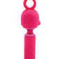 Nu Sensuelle Harlow Mini Wand w/Masturbator Attachment - Pink