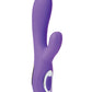 Nu Sensuelle G Spot Vibrator | Femme Luxe 10 Rabbit Vibrator | Purple Clit Vibrator Massager