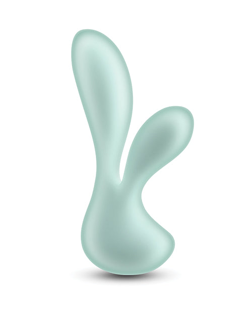 Pure G Spot Vibrator | Luna Petite Rabbit Vibrator  | Teal Clit Silicone Vibrator | Best Vibrator for Women