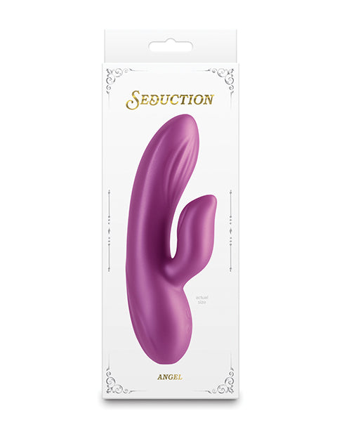 Seduction G Spot Vibrator | Angel Rabbit Vibrator | Metallic Magenta Clit Vibrator | Best Vibrator for Women