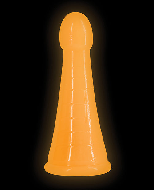 Firefly Phoenix Glow in the Dark Big Dildo | Orange Suction Cup Dildo | Realistic Dildo